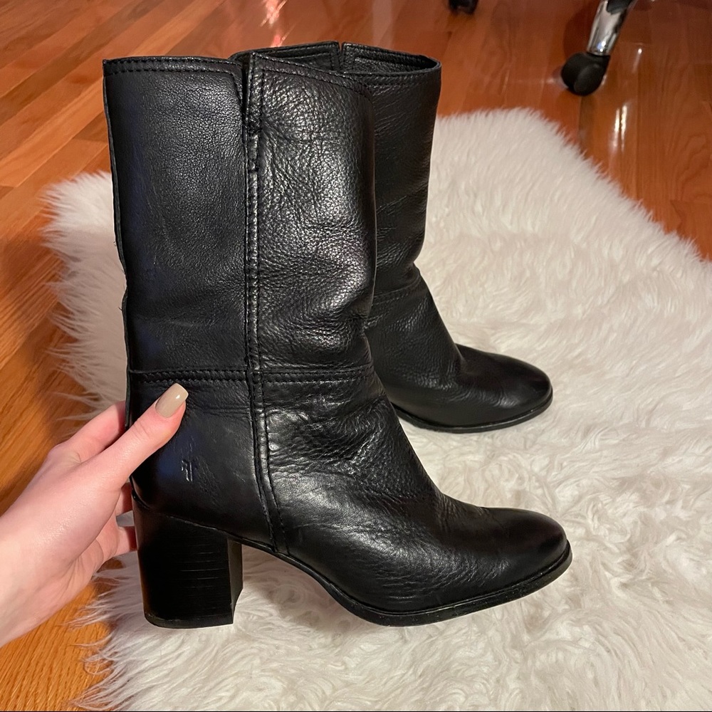 Frye Black Short Boots - 8.5